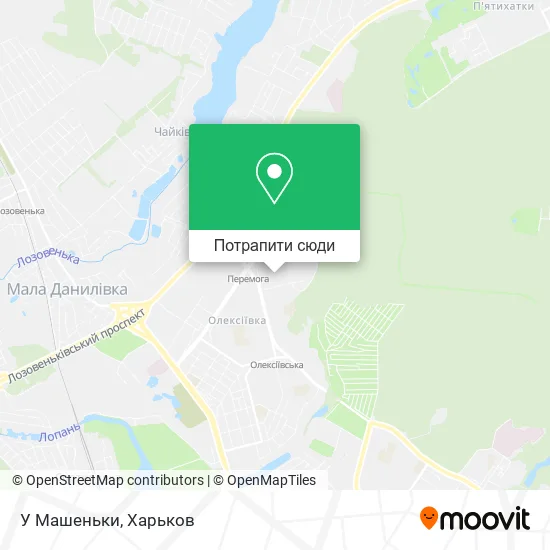 Карта У Машеньки