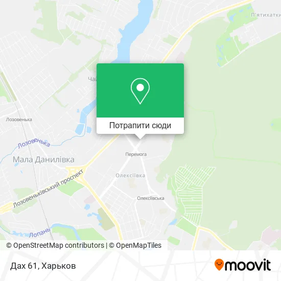 Карта Дах 61