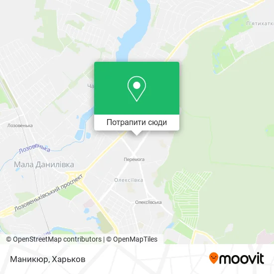 Карта Маникюр