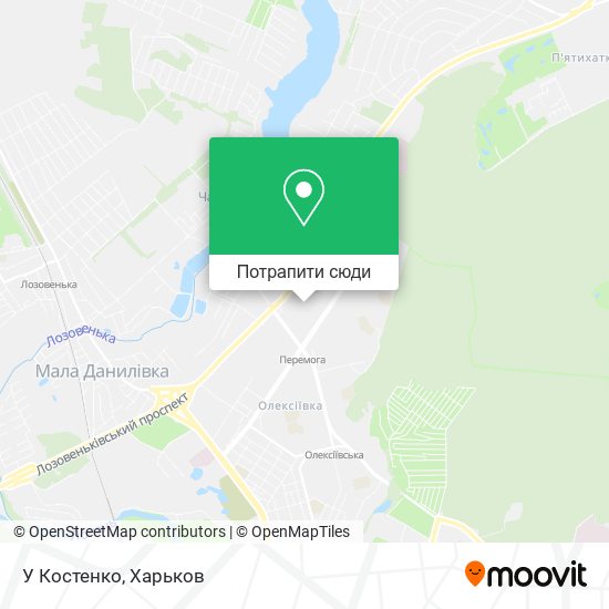 Карта У Костенко