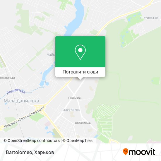 Карта Bartolomeo