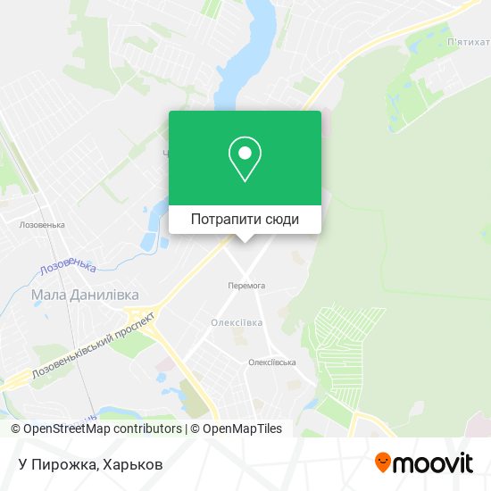 Карта У Пирожка