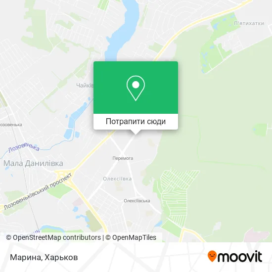 Карта Марина