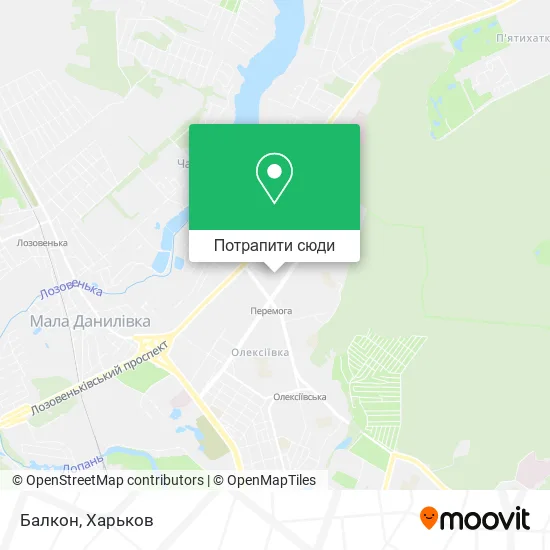 Карта Балкон