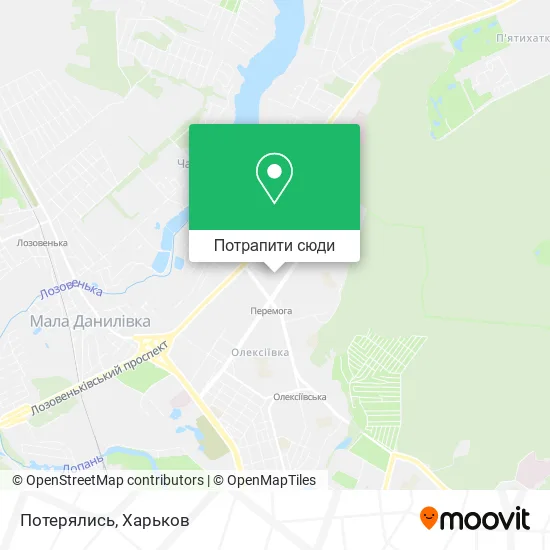 Карта Потерялись