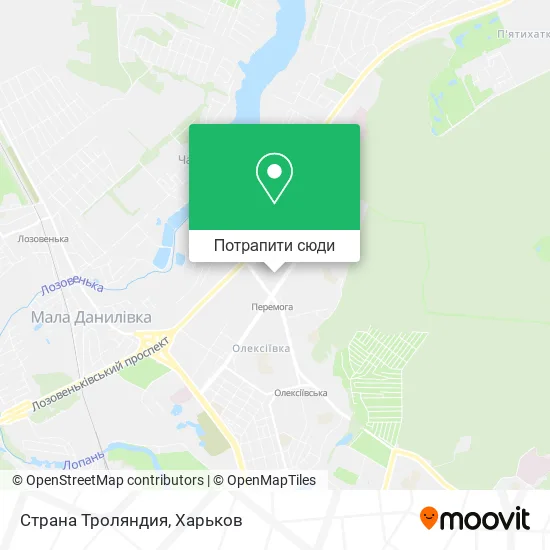 Карта Страна Троляндия
