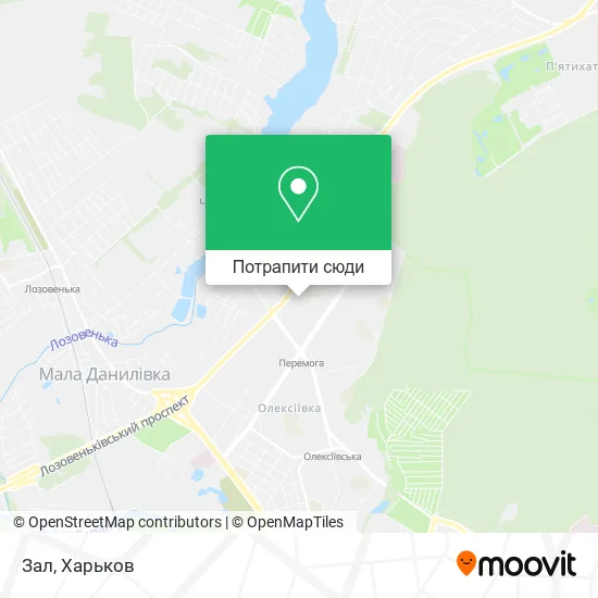 Карта Зал