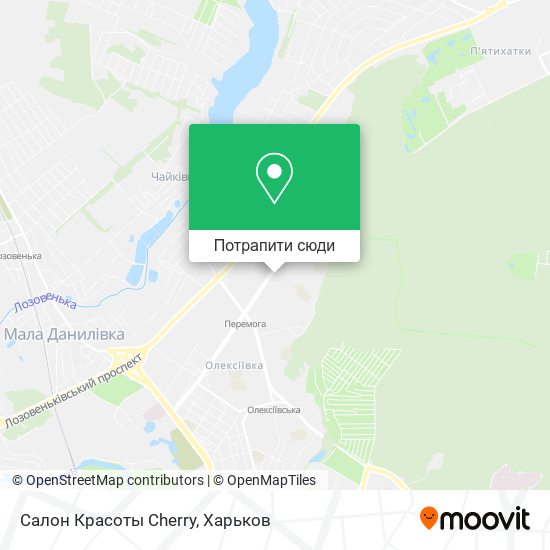 Карта Салон Красоты Cherry