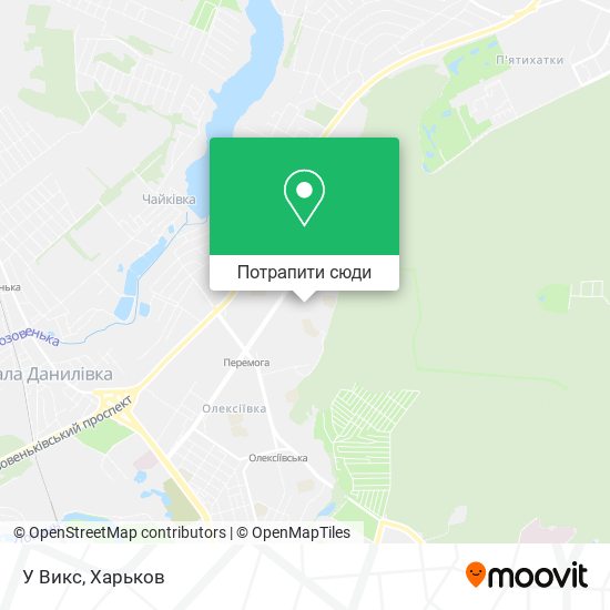 Карта У Викс