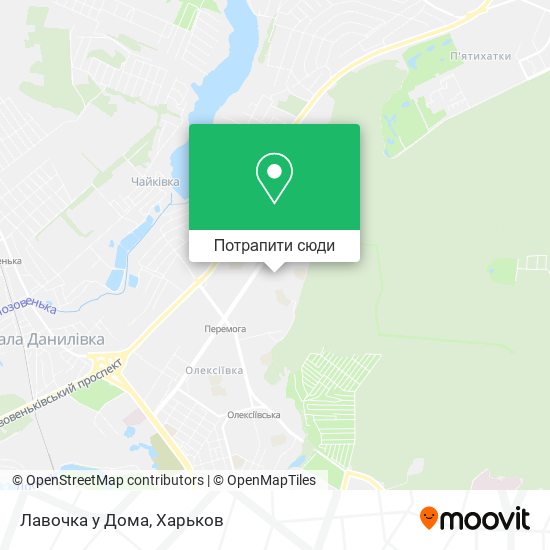 Карта Лавочка у Дома