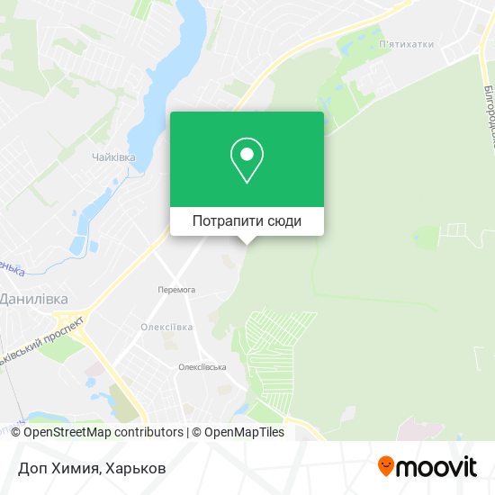 Карта Доп Химия