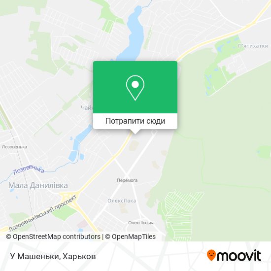 Карта У Машеньки