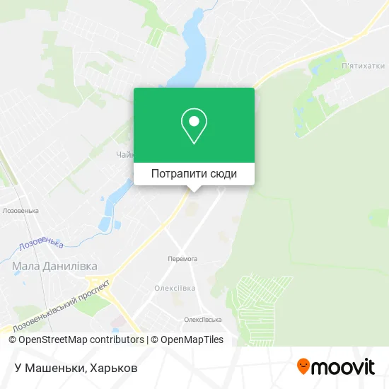 Карта У Машеньки