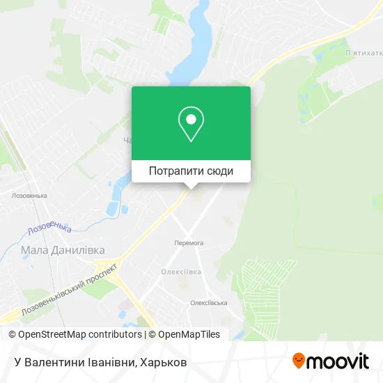 Карта У Валентини Іванівни