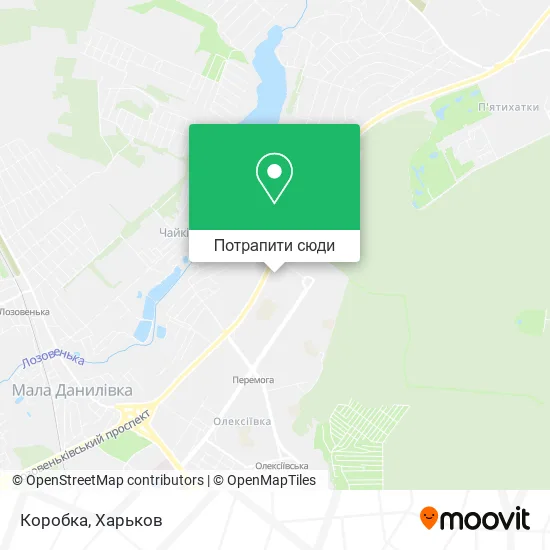 Карта Коробка