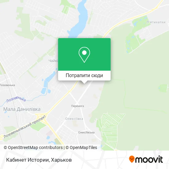 Карта Кабинет Истории