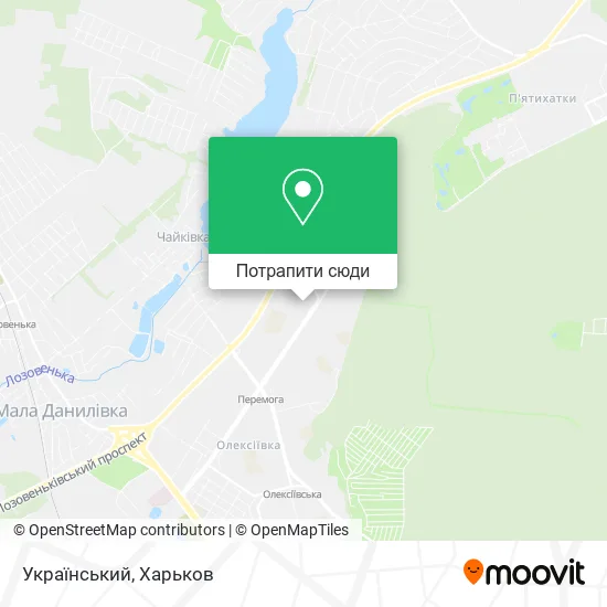 Карта Український