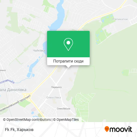 Карта Fk Fk
