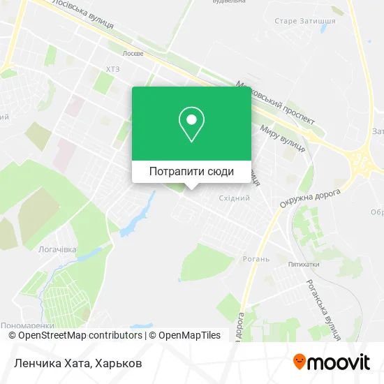 Карта Ленчика Хата