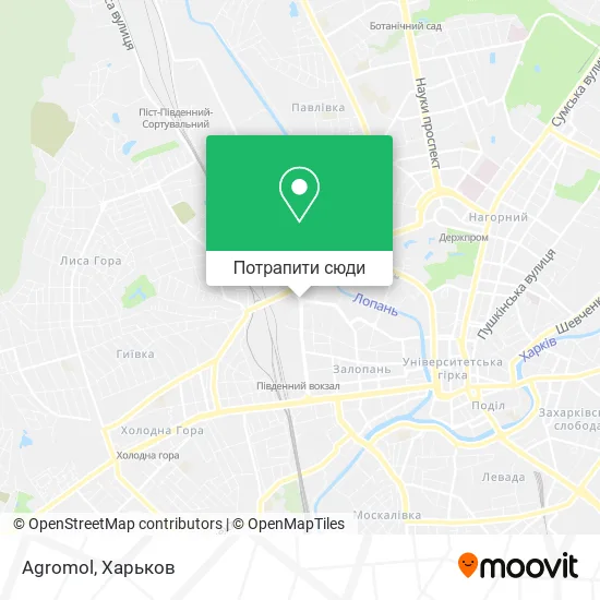 Карта Agromol
