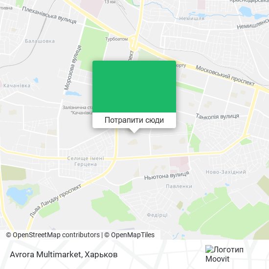 Карта Avrora Multimarket