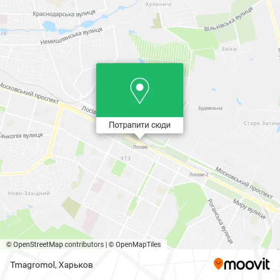 Карта Tmagromol