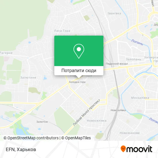 Карта EFN