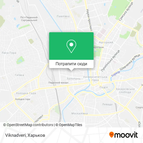 Карта Viknadveri