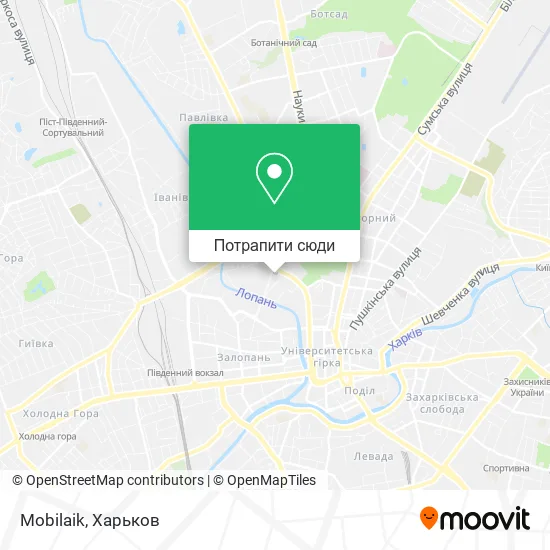 Карта Mobilaik