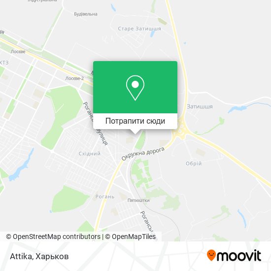 Карта Attika