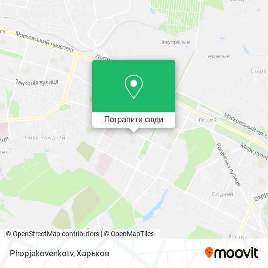 Карта Phopjakovenkotv