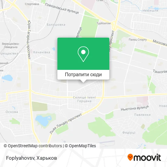 Карта Foplyahovsv