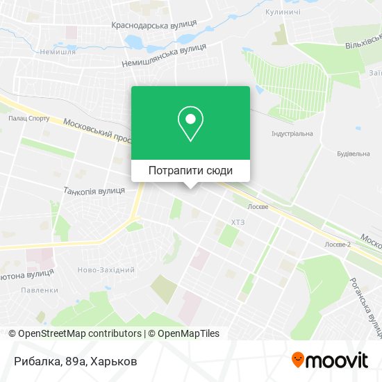 Карта Рибалка, 89а