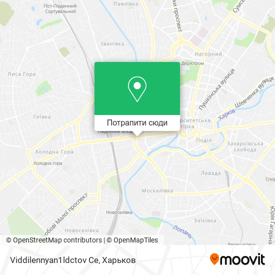 Карта Viddilennyan1ldctov Ce