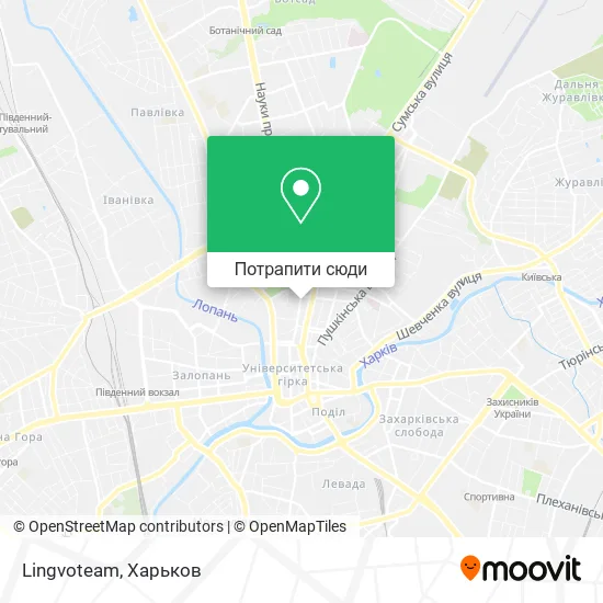 Карта Lingvoteam