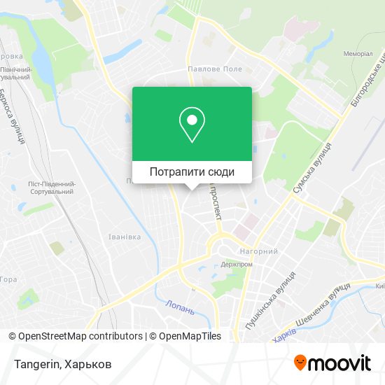 Карта Tangerin