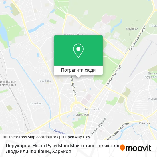 Карта Перукарня. Ніжні Руки Моєї Майстрині Полякової Людмили Іванівни.