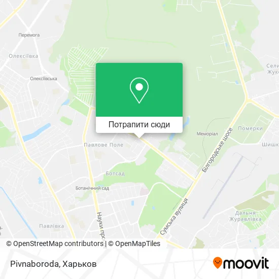 Карта Pivnaboroda