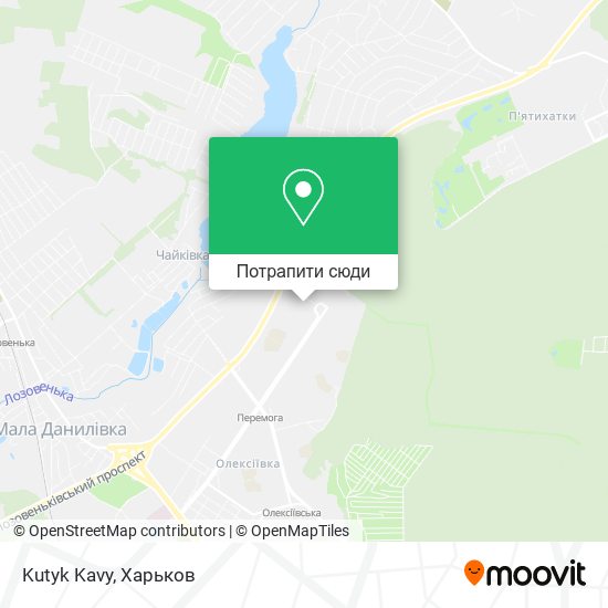 Карта Kutyk Kavy