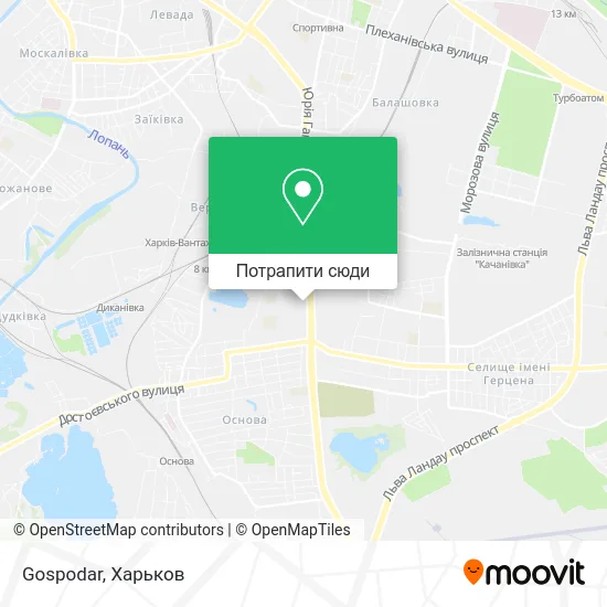 Карта Gospodar