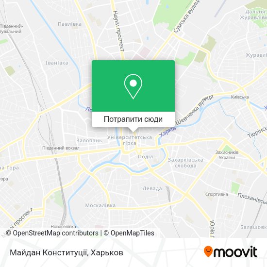 Карта Майдан Конституції