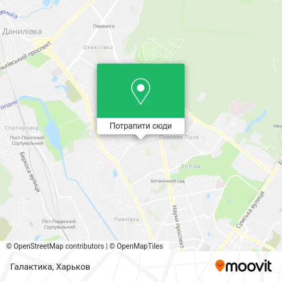 Карта Галактика
