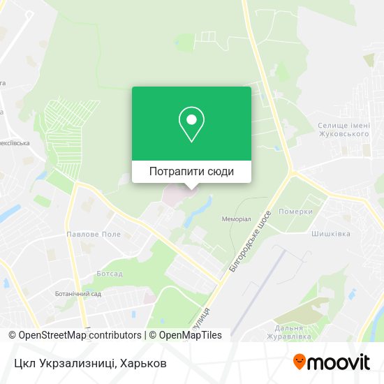 Карта Цкл Укрзализницi