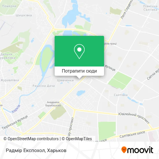 Карта Радмір Експохол