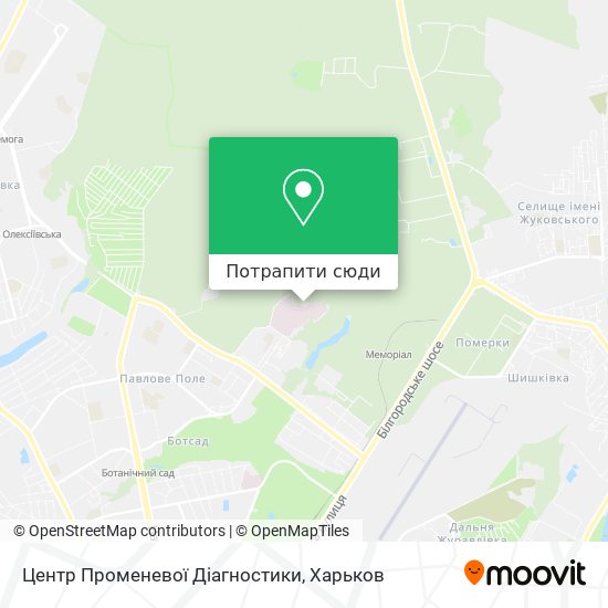 Карта Центр Променевої Діагностики