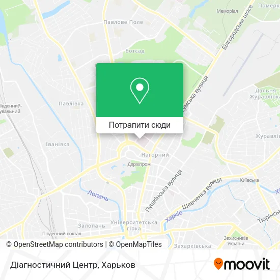 Карта Діагностичний Центр