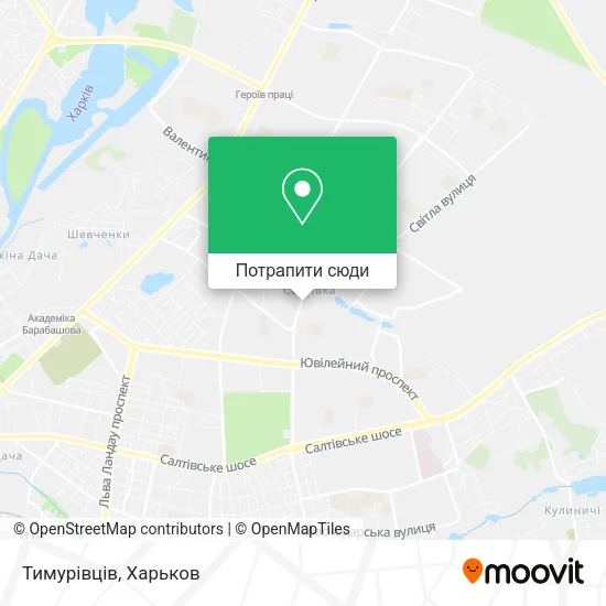 Карта Тимурівців