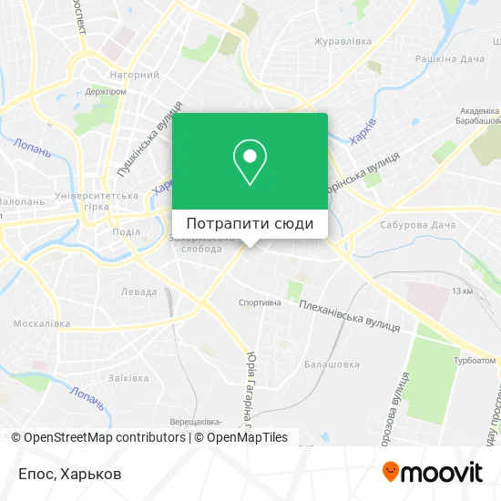 Карта Епос