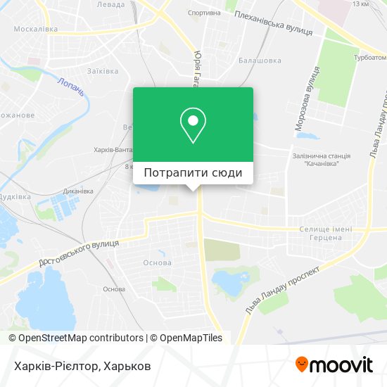 Карта Харків-Рієлтор