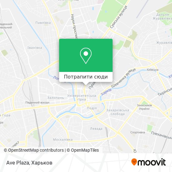 Карта Ave Plaza